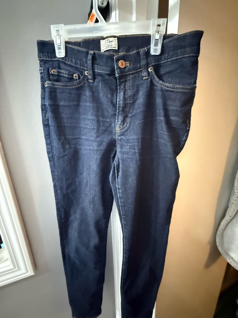 J. Crew Women’s Dark Indigo Skinny Jeans